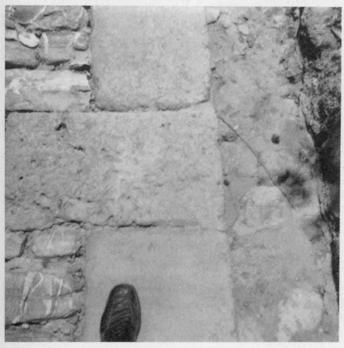 7. Schritt, Bild: Paestum 1971 © Melusine Huss.
