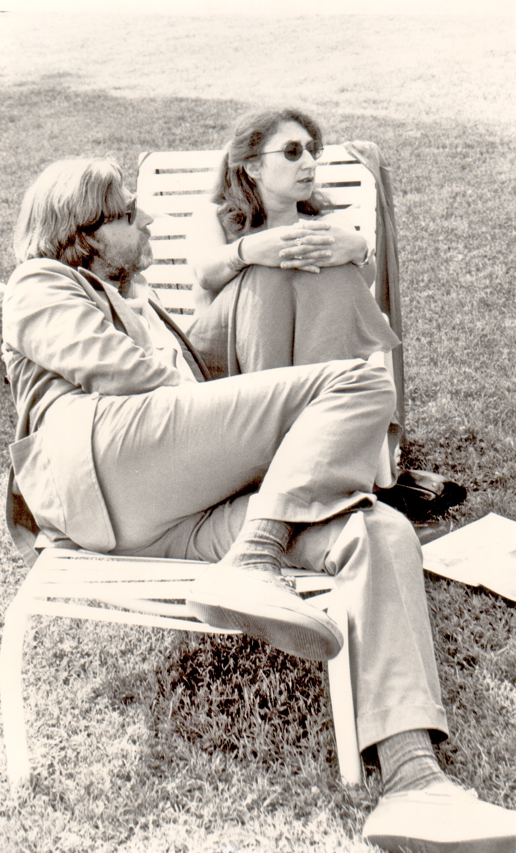 Brock und Karla Fohrbeck, 1970er Jahre, Bild: © Hajo Schiff.