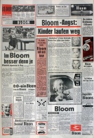 "Bloomzeitung" auf Basis der reproduzierten BILD-Ausgabe vom 08.04.1963 (rechts)