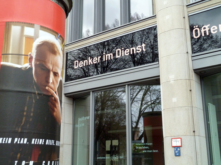 Eröffnung der Denkerei, 3.12.2011 in Berlin, Bild: © Joachim Baur.