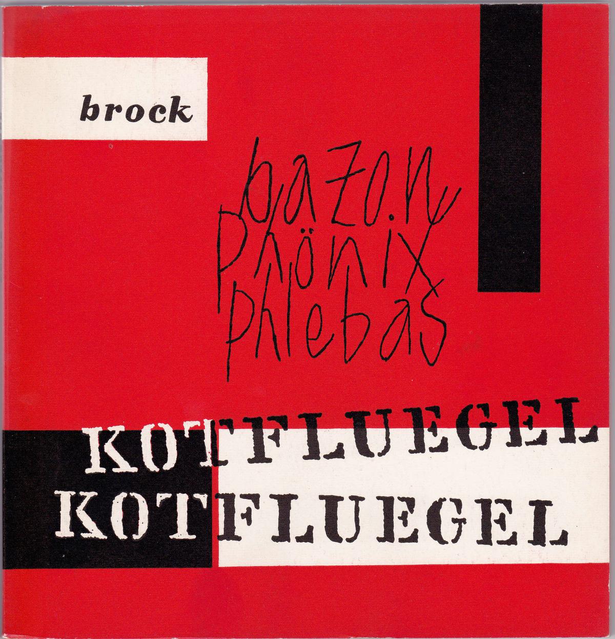 Bazon Brock "Kotflügel Kotflügel", Bild: (Titelblatt).