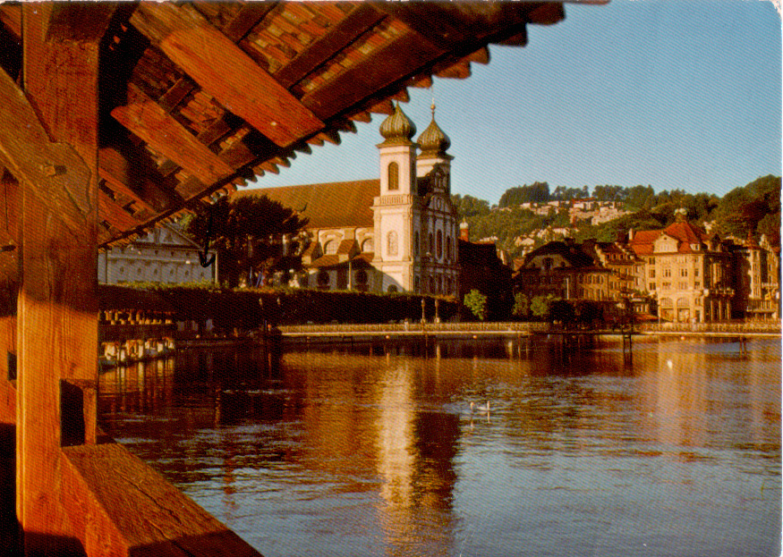 Postkarte aus Luzern, 1979