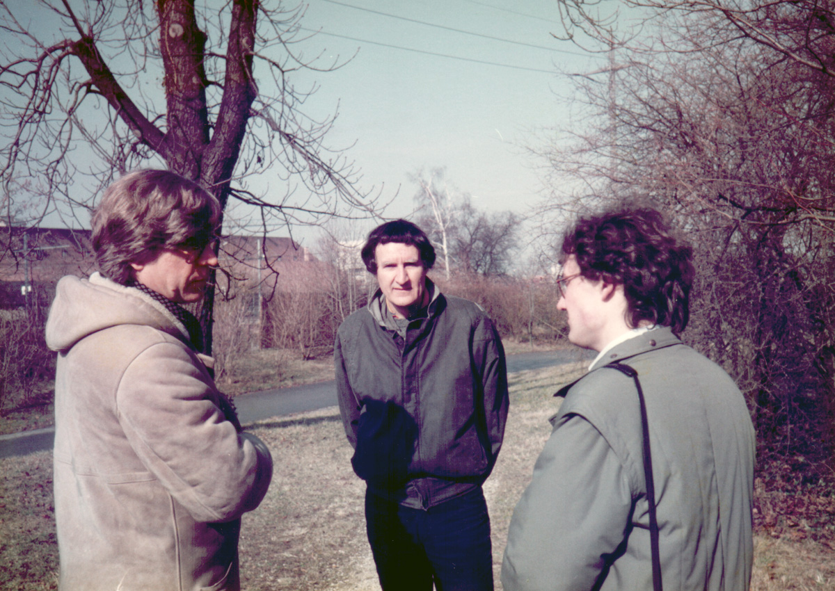 Merianpark Februar-März 1984, Bild: ©Annemarie Burckhardt.