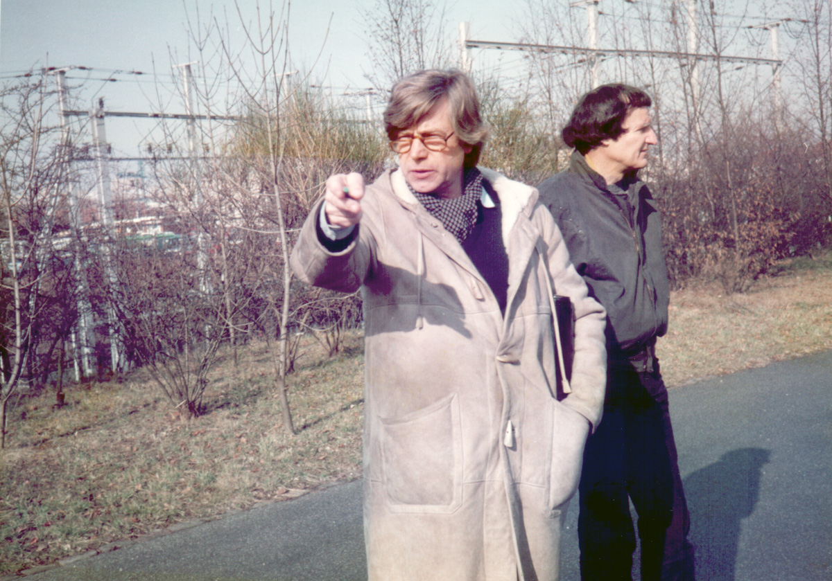 Merianpark Februar-März 1984, Bild: ©Annemarie Burckhardt.