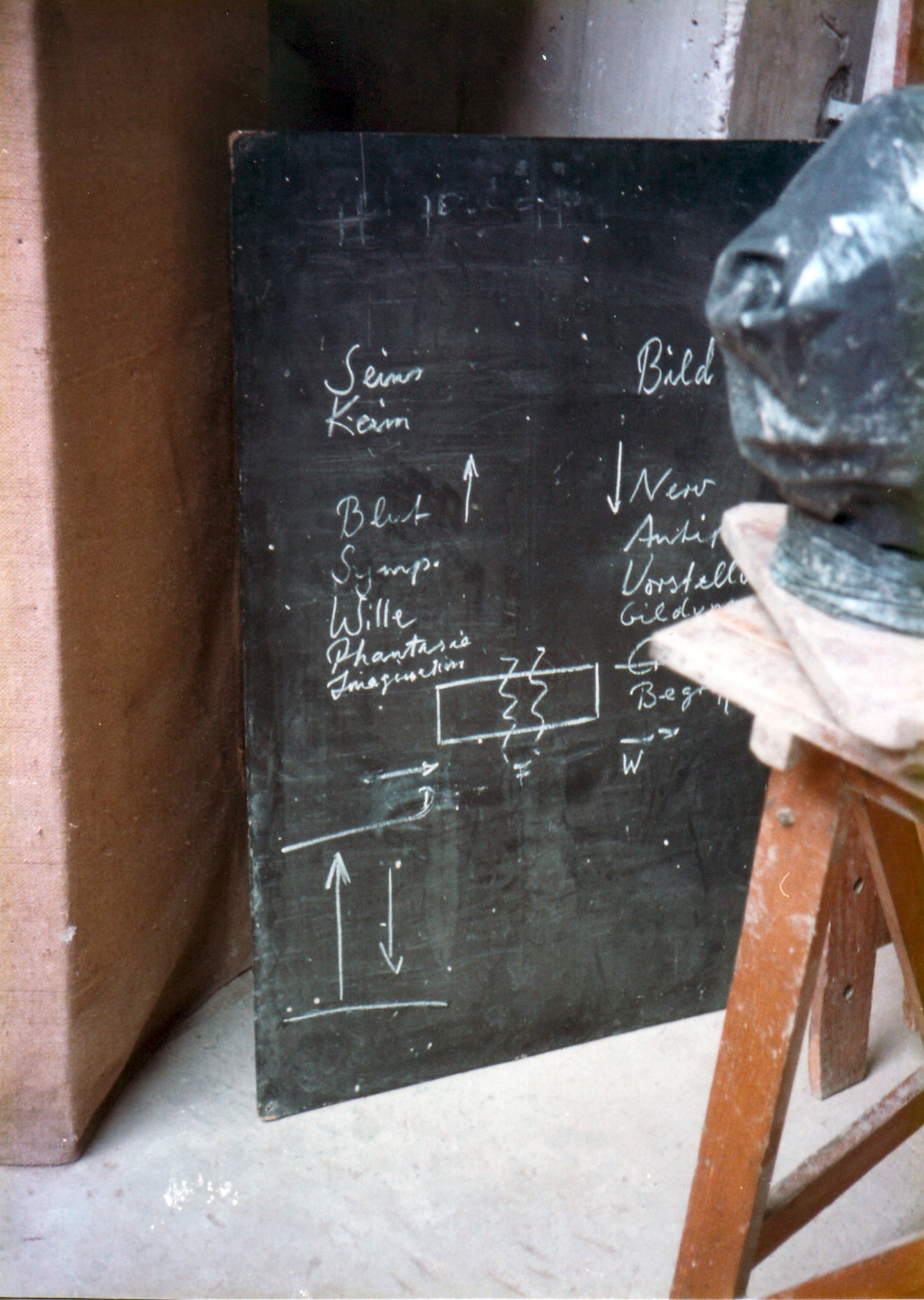 Goetheanum Schweiz März 1982, Bild: ©Annemarie Burckhardt.