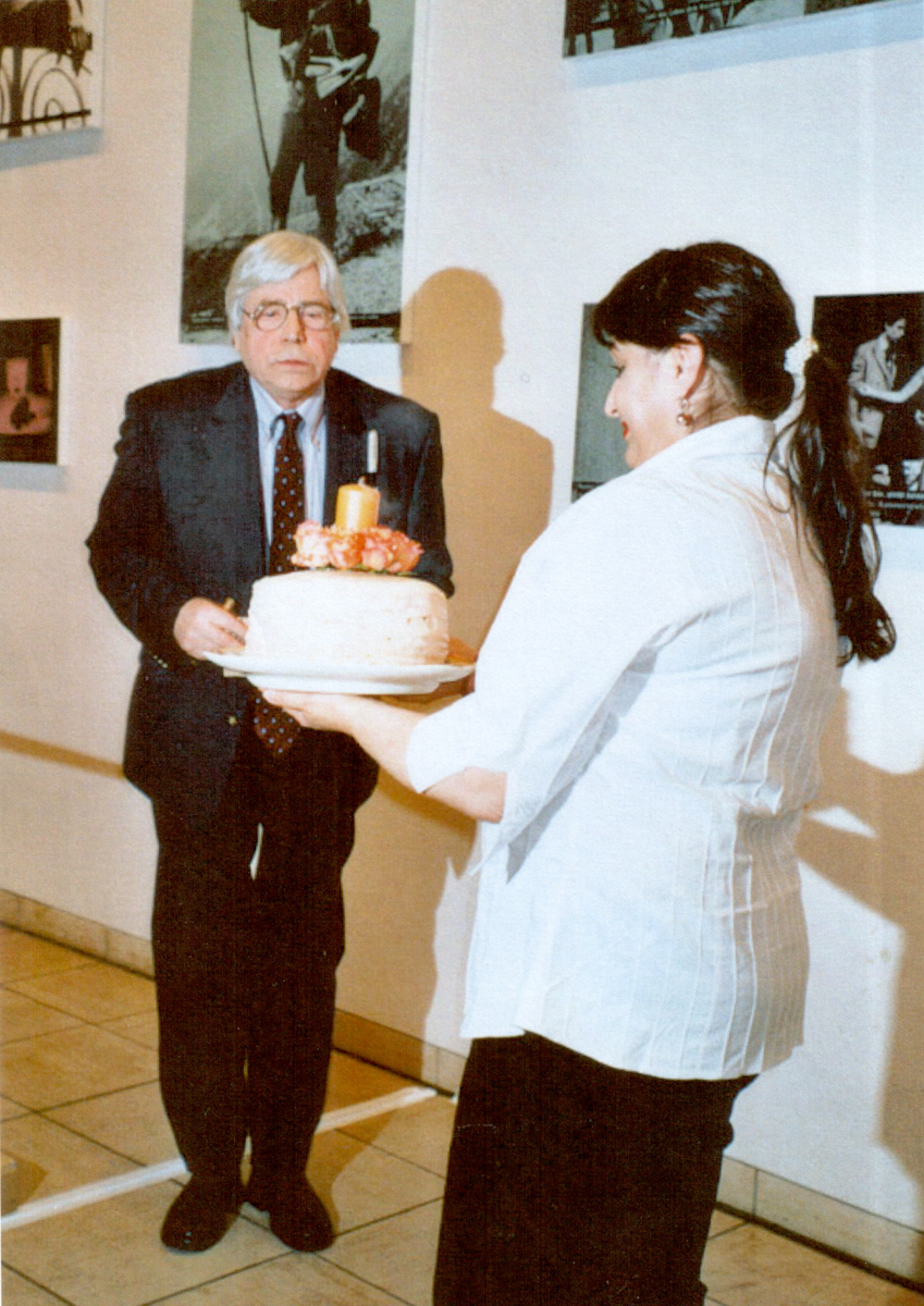 60. Geburtstag am 2.06.2006, Bild: Ausstellung “Lustmarsch durchs Theoriegelände", Von der Heydt-Museum, Wuppertal.