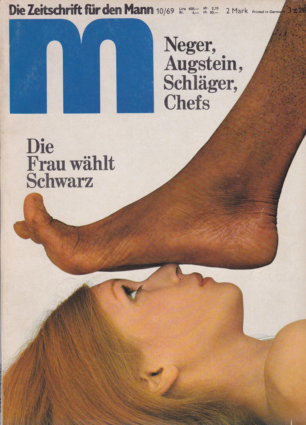 M - Die Zeitschrift für den Mann, Bild: 10/1969.