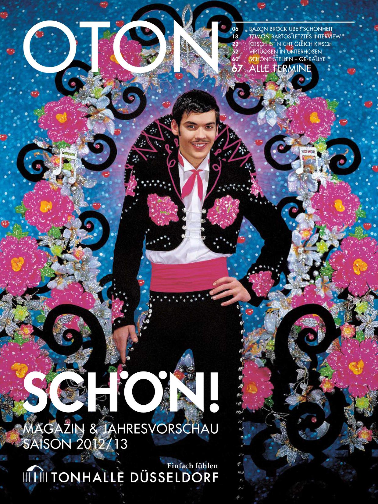 OTON, Bild: Magazin & Jahresvorschau Saison 2012/13, Tonhalle Düsseldorf.