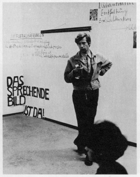 Das sprechende Bild ist da (Documenta 4, Kassel 1968), Bild: Foto: Hans Puttnies.