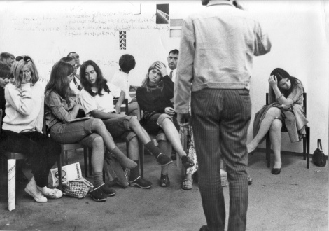 Besucherschule documenta 4, Bild: Kassel 1968. Foto © Hans Puttnies.