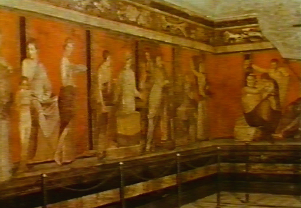 Ästhetik in der Alltagswelt, SFB 1973, Bild: Pompeji-Fresken.