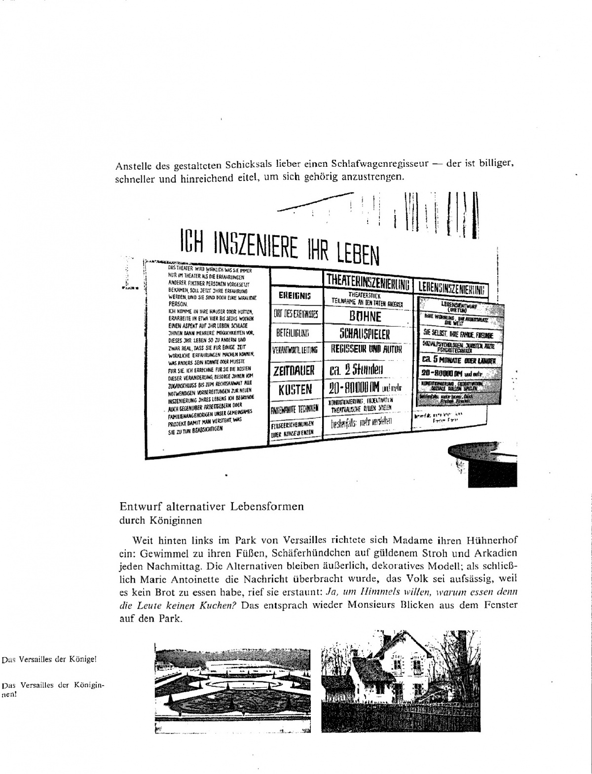 Sozio-Design (Bildessay). In: Design ist unsichtbar. Wien 1981, S. 56