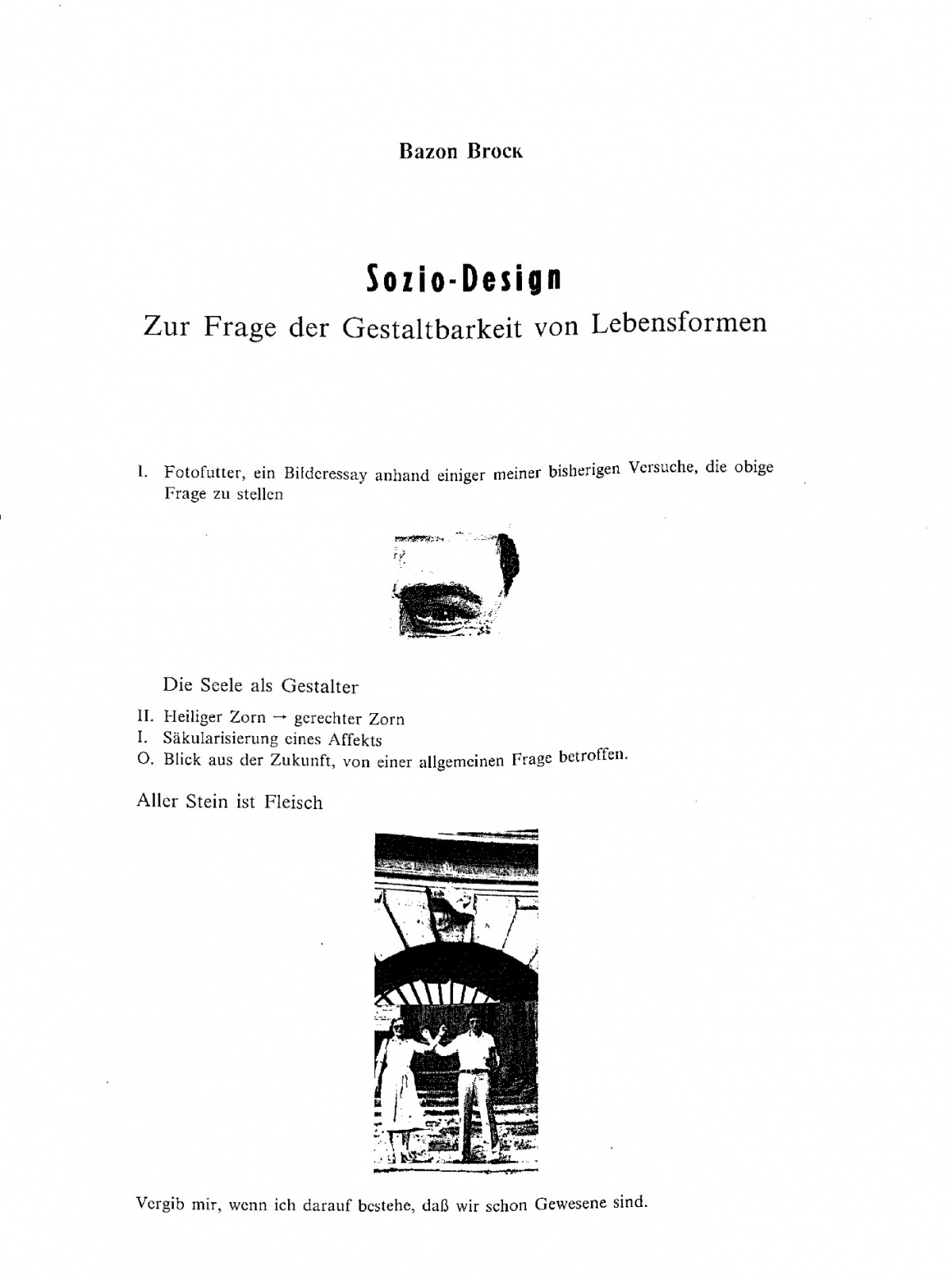 Sozio-Design (Bildessay). In: Design ist unsichtbar. Wien 1981, S. 53