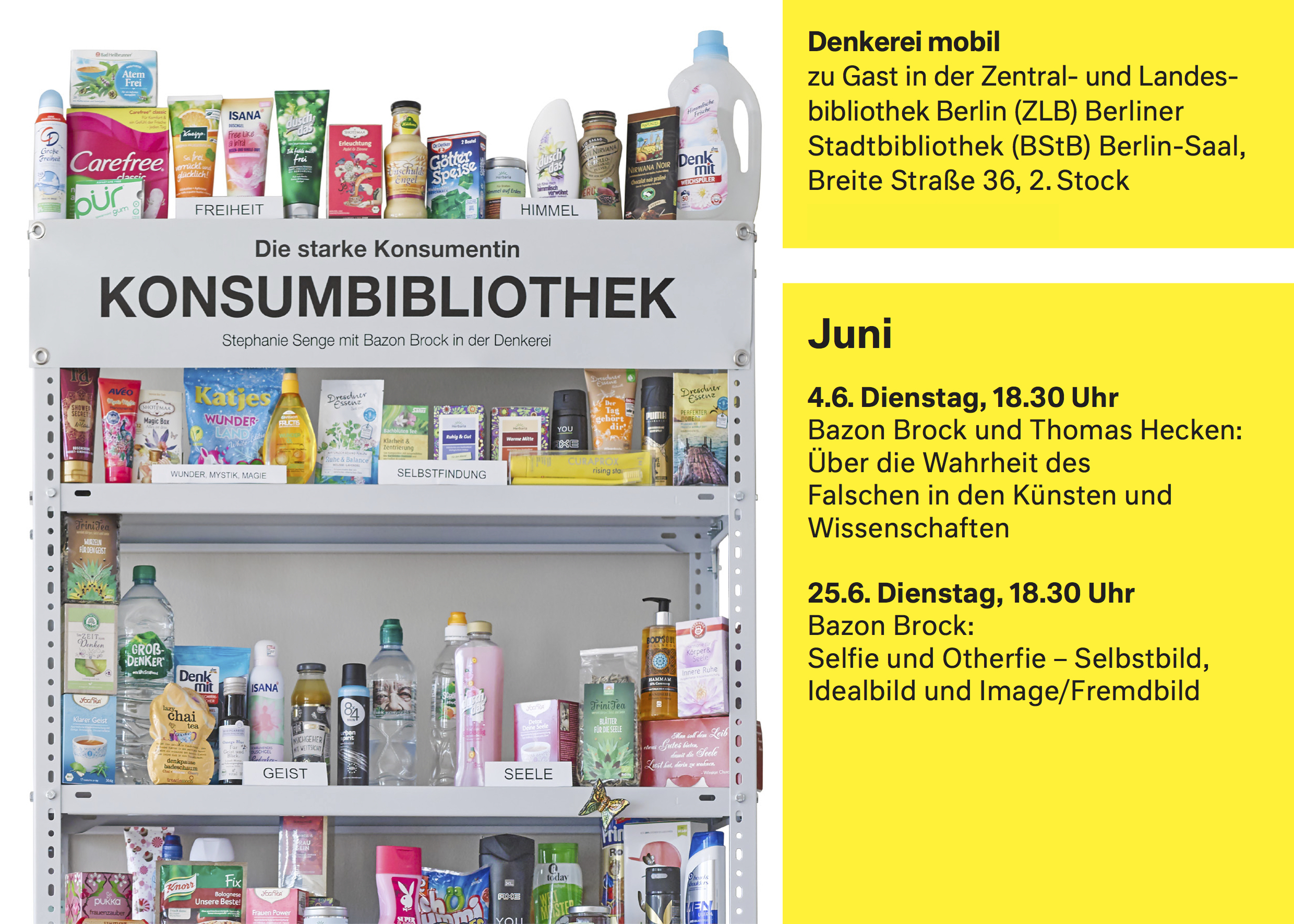 Denkerei mobil in der ZLB Berlin