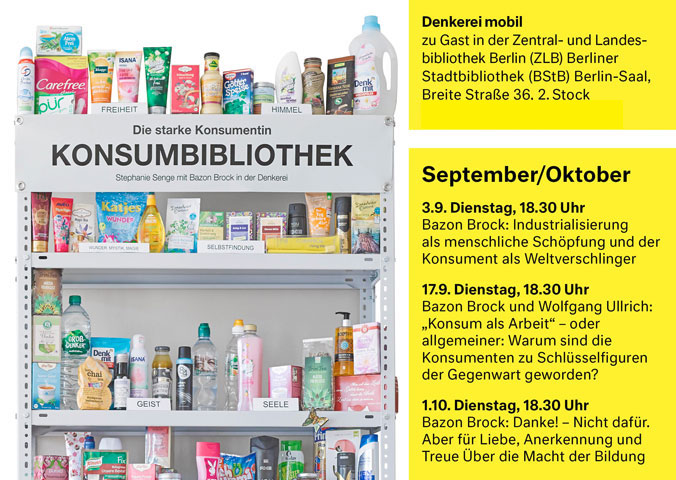 Denkerei mobil in der ZLB Berlin
