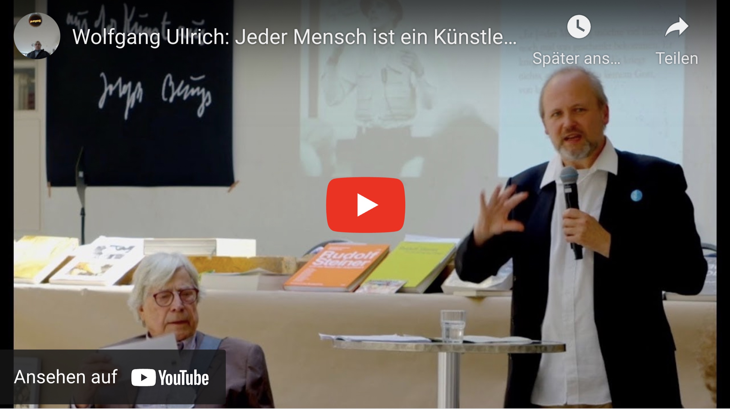 Wolfgang Ullrich: 'Jeder Mensch ist ein Künstler' - Joseph Beuys als Theologe
