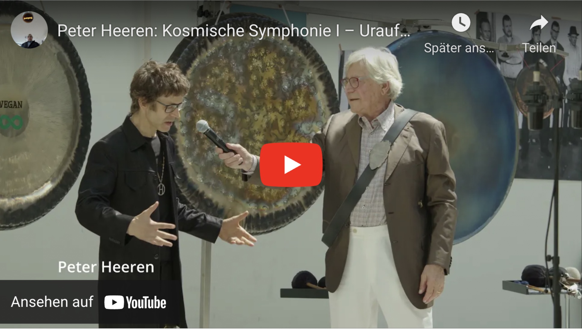 Peter Heeren: „Kosmische Symphonie“ – Uraufführung im Urton