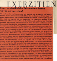 Die große Hamburger Linie. Leporello zum Plakat mit Texten von Bazon Brock und Pierre Restany. Teil 1